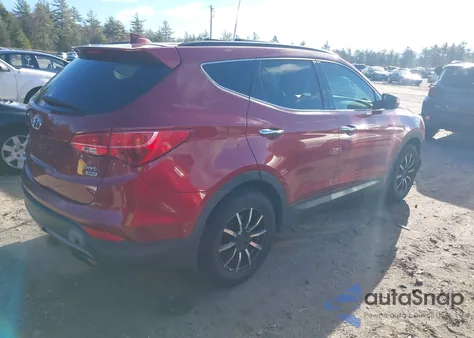2013 Hyundai Santa Fe Sport z USA, uszkodzony, nr VIN 5XYZUDLB6DG036100